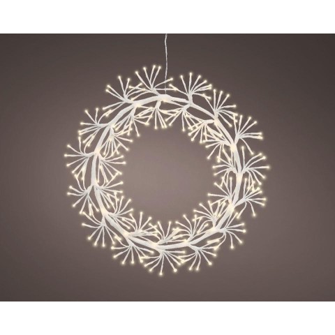 GHIRLANDA LUMINOSA BIANCA D.48